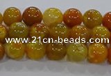 CAA1041 15.5 inches 6mm round dragon veins agate beads wholesale