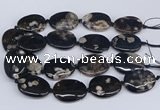 CAA1174 15.5 inches 25*35mm - 30*40mm freeform sakura agate beads
