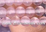 CAA5080 15.5 inches 4mm round purple agate beads wholesale