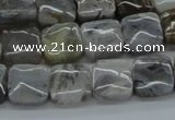 CAB152 15.5 inches 12*12mm square bamboo leaf agate beads