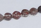 CAB450 15.5 inches 10mm rhombic indian agate gemstone beads