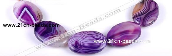 CAG158 Oval madagascar agate 25*35mm gemstone beads Wholesale