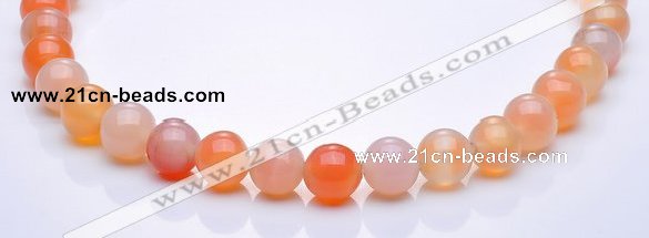 CAG266 15 inch round 13mm agate gemstone beads Wholesale