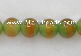 CAG445 15.5 inches 14mm round agate gemstone beads wholesale