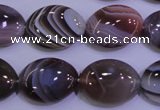 CAG4455 15.5 inches 15*20mm oval botswana agate beads wholesale