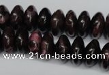 CAG5644 15 inches 8*16mm rondelle agate gemstone beads wholesale