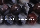 CAG5956 15.5 inches 16mm round botswana agate beads wholesale