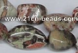 CAG7021 15.5 inches 13*18mm - 15*20mm nuggets ocean agate beads