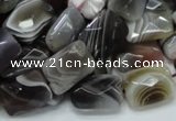 CAG759 15.5 inches 10*14mm faceted rectangle botswana agate beads