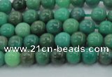 CAG7904 15.5 inches 6mm round grass agate beads wholesale