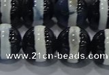 CAG9137 15.5 inches 16mm round tibetan agate beads wholesale