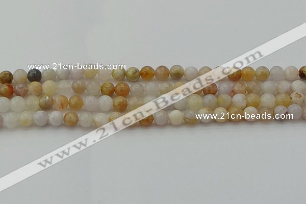 CAG9710 15.5 inches 4mm round colorful agate beads wholesale