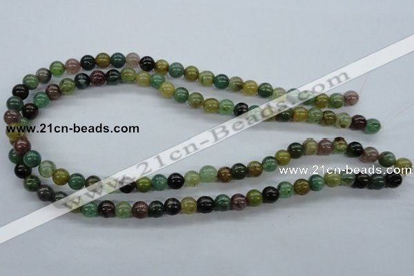 CAJ201 15.5 inches 8mm round Indian aventurine jade beads wholesale