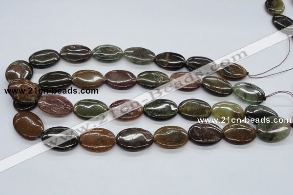 CAJ206 15.5 inches 18*25mm oval Indian aventurine jade beads