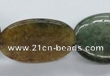 CAJ207 15.5 inches 25*35mm oval Indian aventurine jade beads