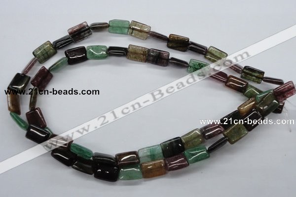 CAJ209 15.5 inches 10*14mm rectangle Indian aventurine jade beads
