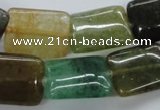 CAJ212 15.5 inches 15*20mm rectangle Indian aventurine jade beads