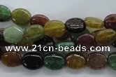 CAJ234 15.5 inches 8*10mm oval Indian aventurine beads
