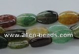 CAJ241 15.5 inches 10*14mm flat drum Indian aventurine beads