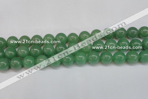 CAJ617 15.5 inches 18mm round AA grade green aventurine beads