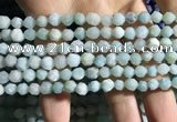 CAM1493 15.5 inches 6mm faceted nuggets amazonite beads wholesale