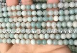 CAM1721 15.5 inches 6mm round amazonite beads wholesale