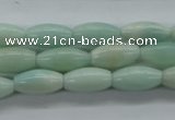 CAM517 15.5 inches 8*16mm rice mexican amazonite gemstone beads
