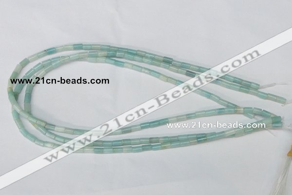 CAM605 15.5 inches 4*7mm column Chinese amazonite gemstone beads