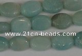 CAM621 15.5 inches 6*8mm oval Chinese amazonite gemstone beads