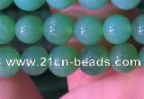 CAU371 15.5 inches 5mm round Australia chrysoprase beads