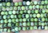 CAU530 15.5 inches 6mm round Chinese chrysoprase beads wholesale