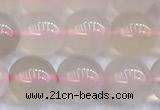 CBC836 15 inches 8mm round pink chalcedony beads