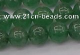 CBQ498 15.5 inches 10mm round green strawberry quartz beads