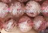 CBQ696 15.5 inches 8mm round strawberry quartz beads wholesale