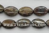 CBZ05 15.5 inches 12*16mm oval bronzite gemstone beads wholesale