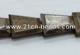 CBZ24 15.5 inches 18*24mm trapezoid bronzite gemstone beads