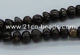 CBZ26 15.5 inches 7*8mm nugget bronzite gemstone beads wholesale