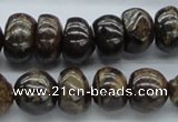 CBZ27 15.5 inches 10*14mm nugget bronzite gemstone beads wholesale
