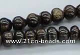 CBZ28 15.5 inches 7*10mm rondelle bronzite gemstone beads wholesale