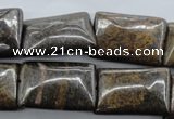 CBZ316 15.5 inches 18*25mm rectangle bronzite gemstone beads wholesale