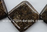 CBZ319 15.5 inches 30*30mm diamond bronzite gemstone beads wholesale