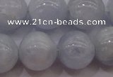 CCA404 15.5 inches 12mm round blue calcite beads wholesale