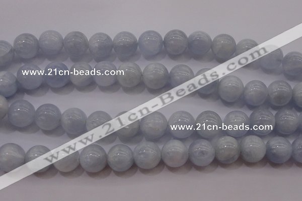 CCA404 15.5 inches 12mm round blue calcite beads wholesale