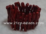CCB100 7.5 inches Vagarious coral bracelet jewelry wholesale