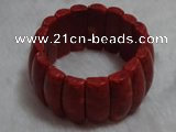 CCB103 7.5 inches coral hand crafted bracelet jewelry wholesale