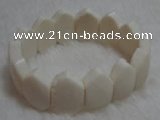 CCB105 7.5 inches sponge white coral bracelet jewelry wholesale