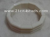 CCB106 7.5 inches sponge white coral bracelet jewelry wholesale