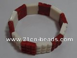 CCB109 7.5 inches sponge coral bracelet jewelry wholesale