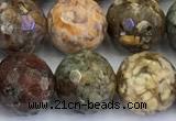 CCB1253 15 inches 10mm faceted round gemstone beads