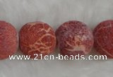 CCB71 16 inches 16mm round sponge coral beads Wholesale